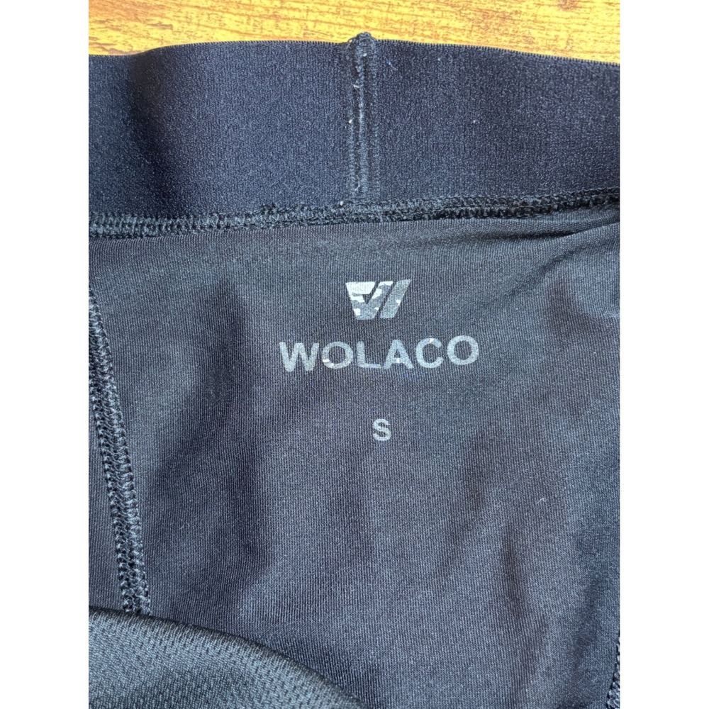 Wolaco North Moore Mens Black 2-in-1 Athletic Compression Shorts Size Small - Picture 10 of 12